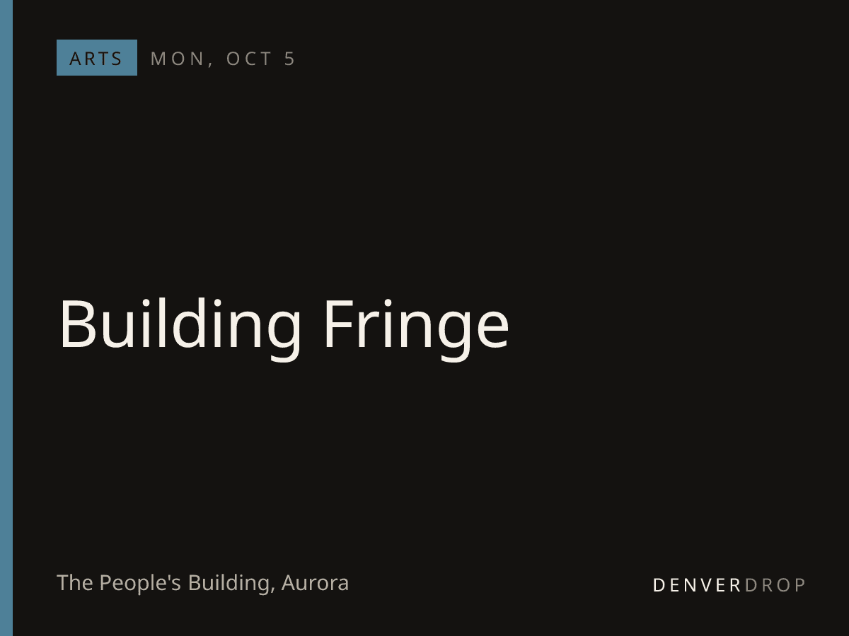 Building Fringe at The People's Building
