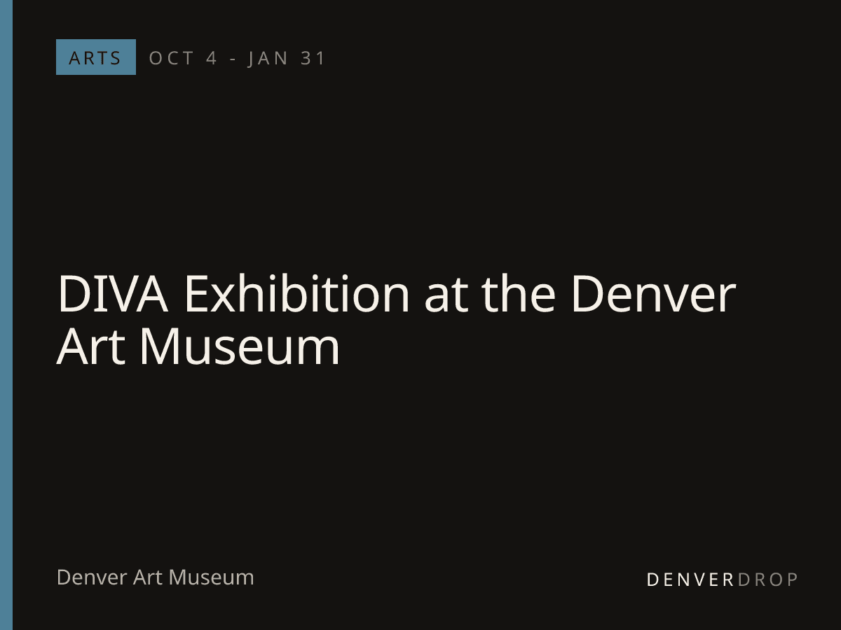 DIVA Exhibition at the Denver Art Museum at Denver Art Museum