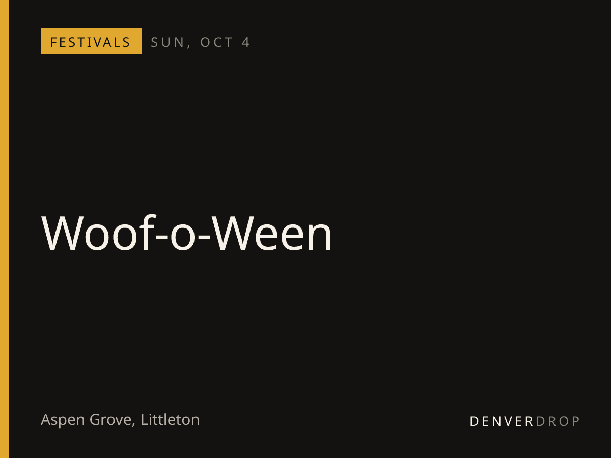Woof-o-Ween