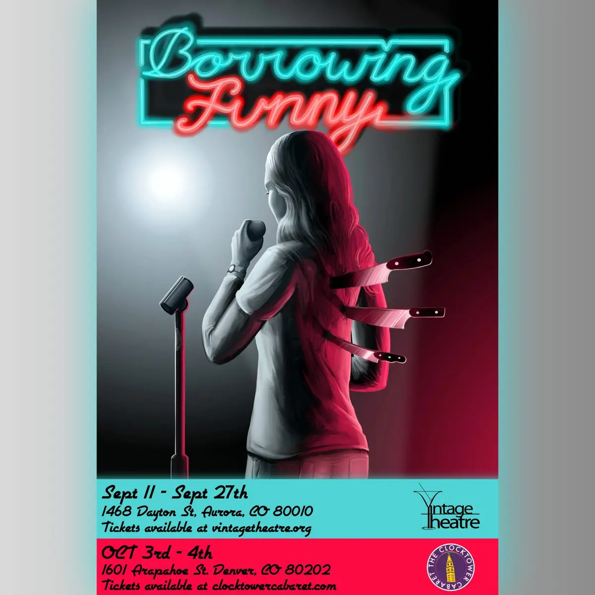 Borrowing Funny at Clocktower Cabaret at Clocktower Cabaret