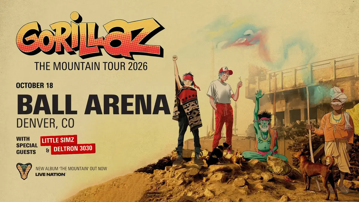 Gorillaz: The Mountain Tour at Ball Arena at Ball Arena