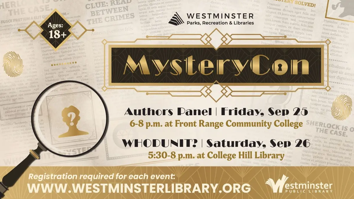 MysteryCon 2026: WhoDunIt? at College Hill Library