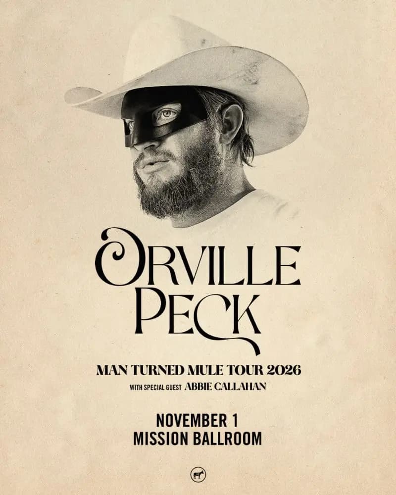 Orville Peck w/ Abbie Callahan at Mission Ballroom