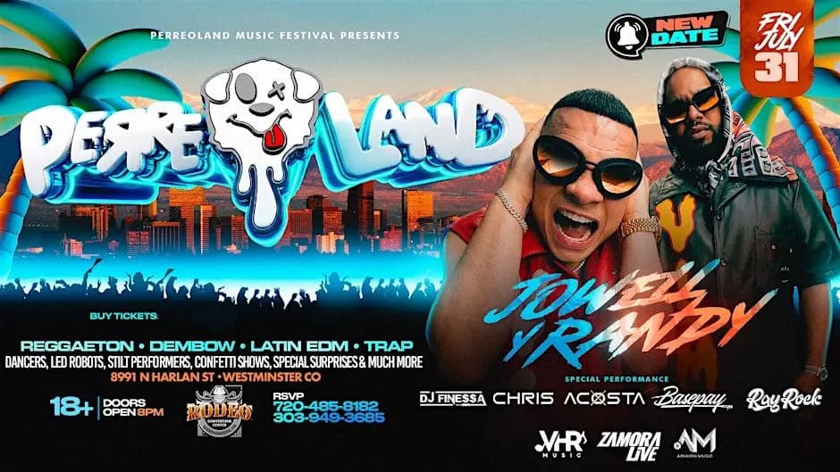 Perreoland Denver featuring Jowell & Randy at Rodeo Convention Center