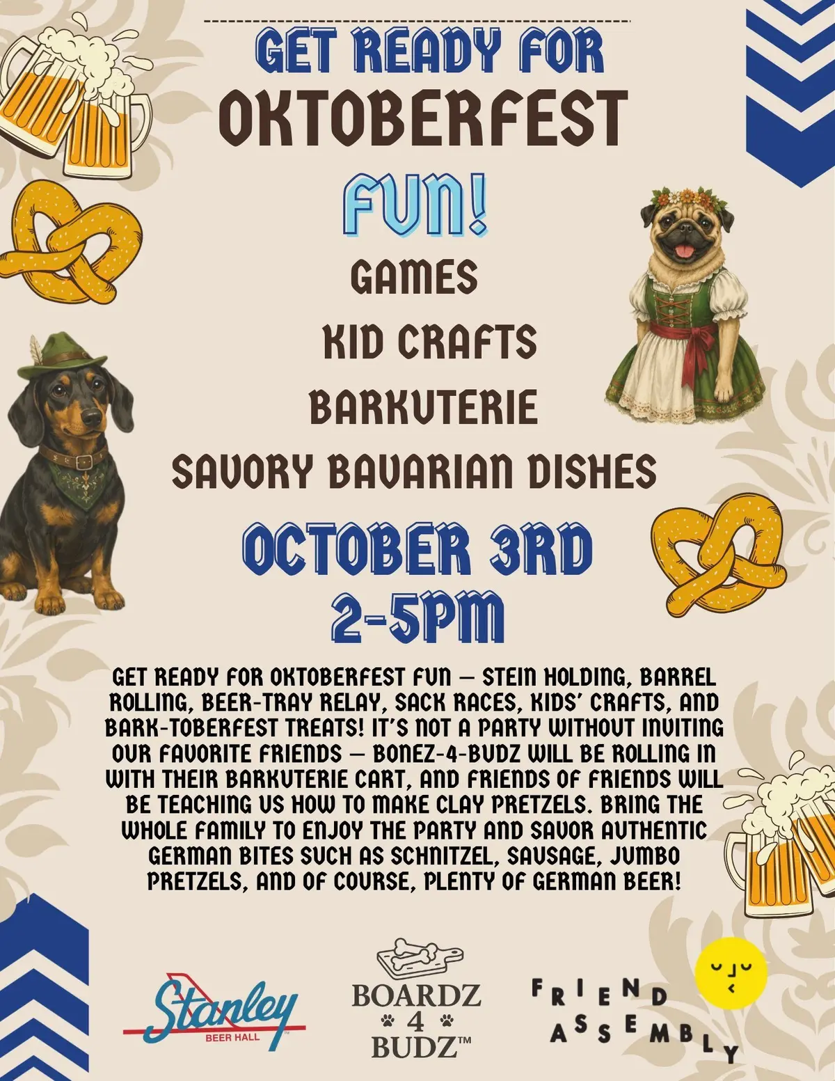 Stanley Beer Hall Oktoberfest at Stanley Beer Hall