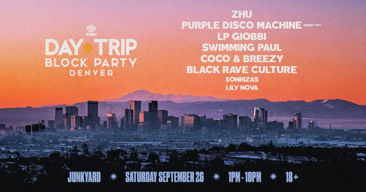 Day Trip Block Party with ZHU at The Junkyard