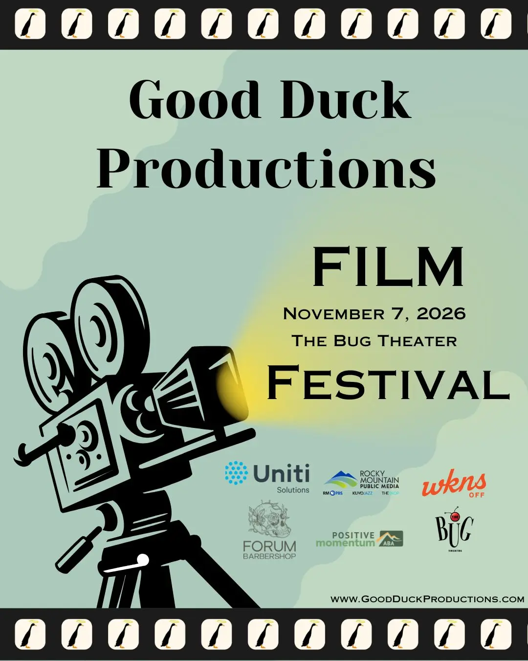 Good Duck Productions 2026 Film Festival