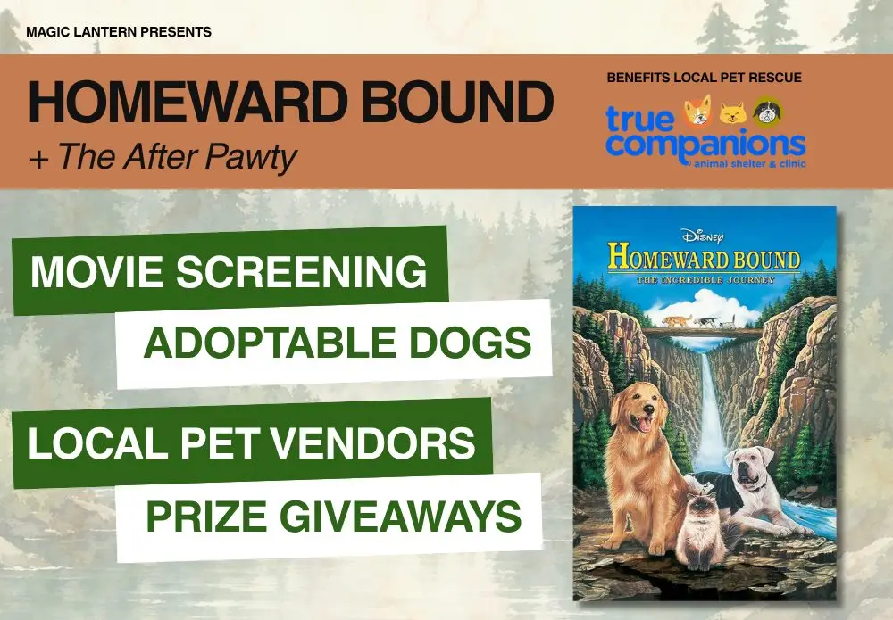 Homeward Bound + After Pawty at The People's Building