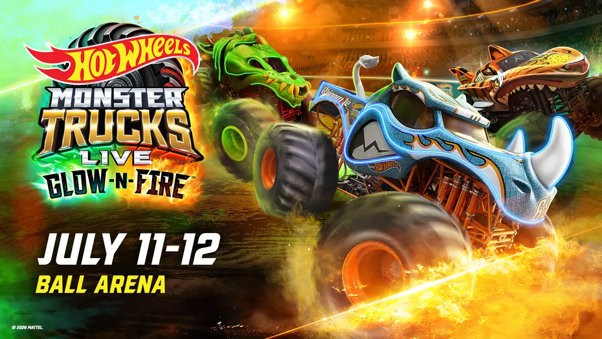 Hot Wheels Monster Trucks Live: Glow-N-Fire at Ball Arena