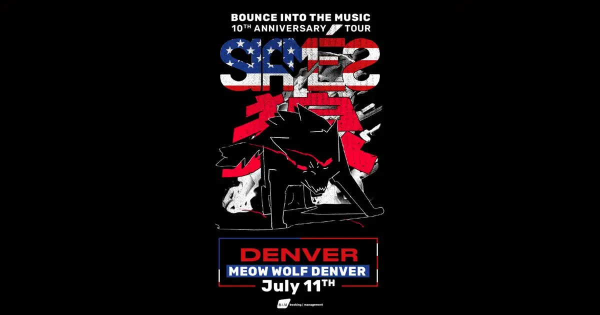 SIAMÉS: Bounce Into The Music 10th Anniversary Tour at Meow Wolf Denver